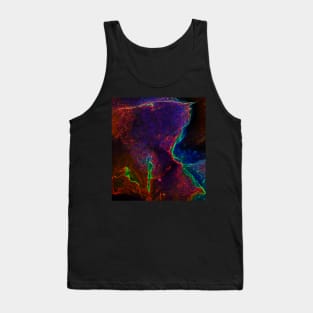 Black Panther Art - Glowing Edges 138 Tank Top